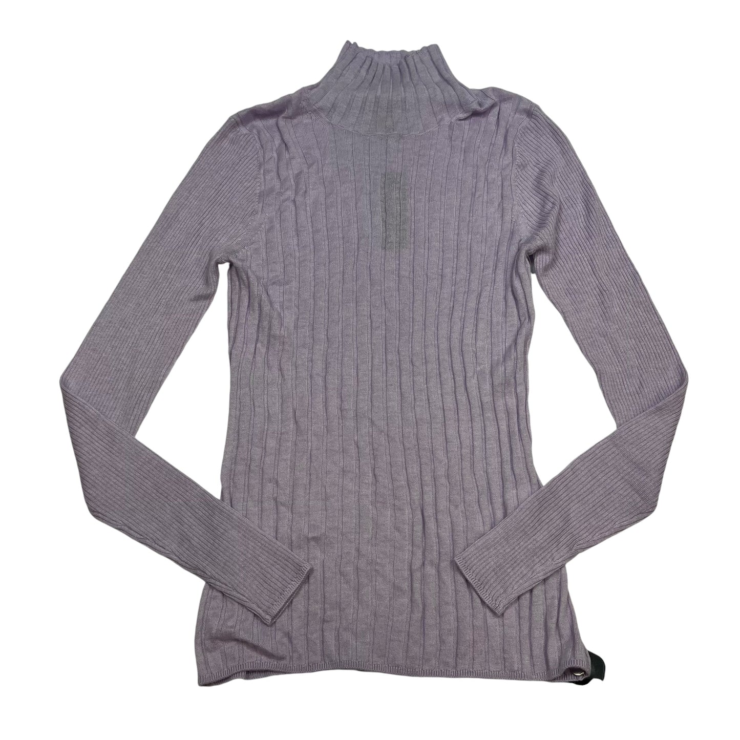 Top Long Sleeve By White House Black Market In Purple, Size: M