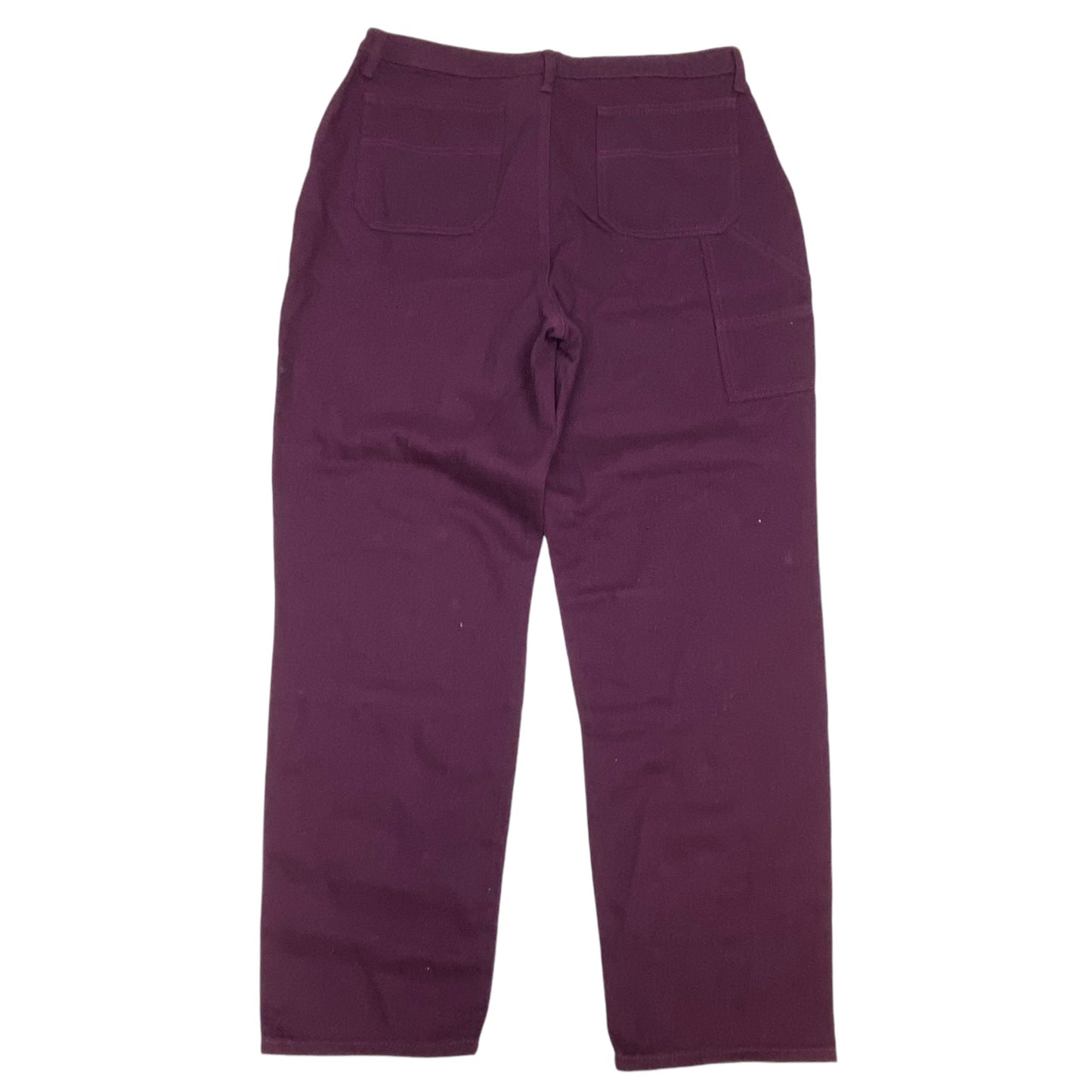 Jeans Straight By Bp In Purple Denim, Size: 14