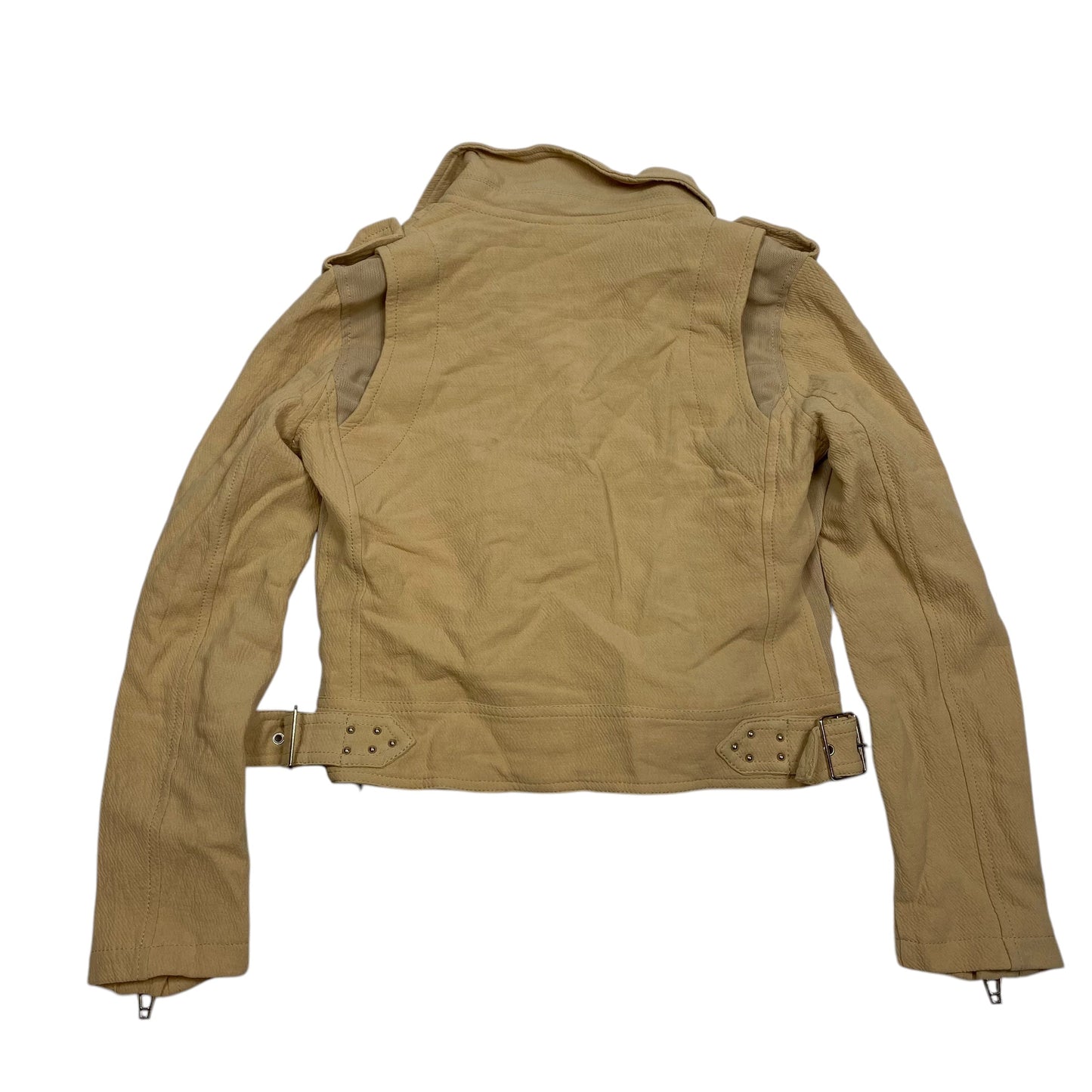 Jacket Moto By Blanknyc In Tan, Size: Xs