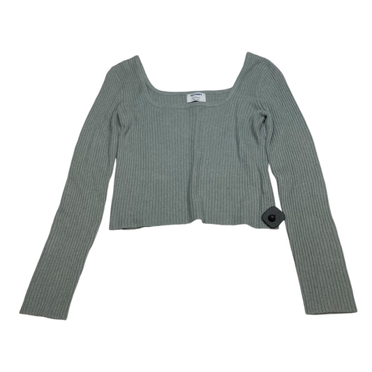 Top Long Sleeve By Old Navy In Green, Size: M