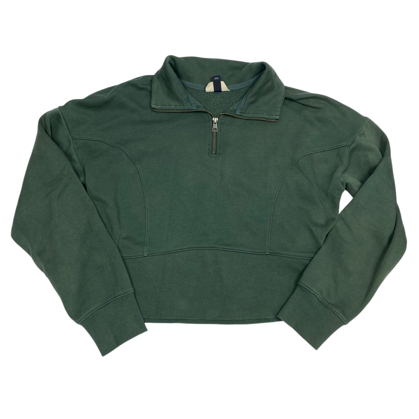 Sweatshirt Collar By Universal Thread In Green, Size: L