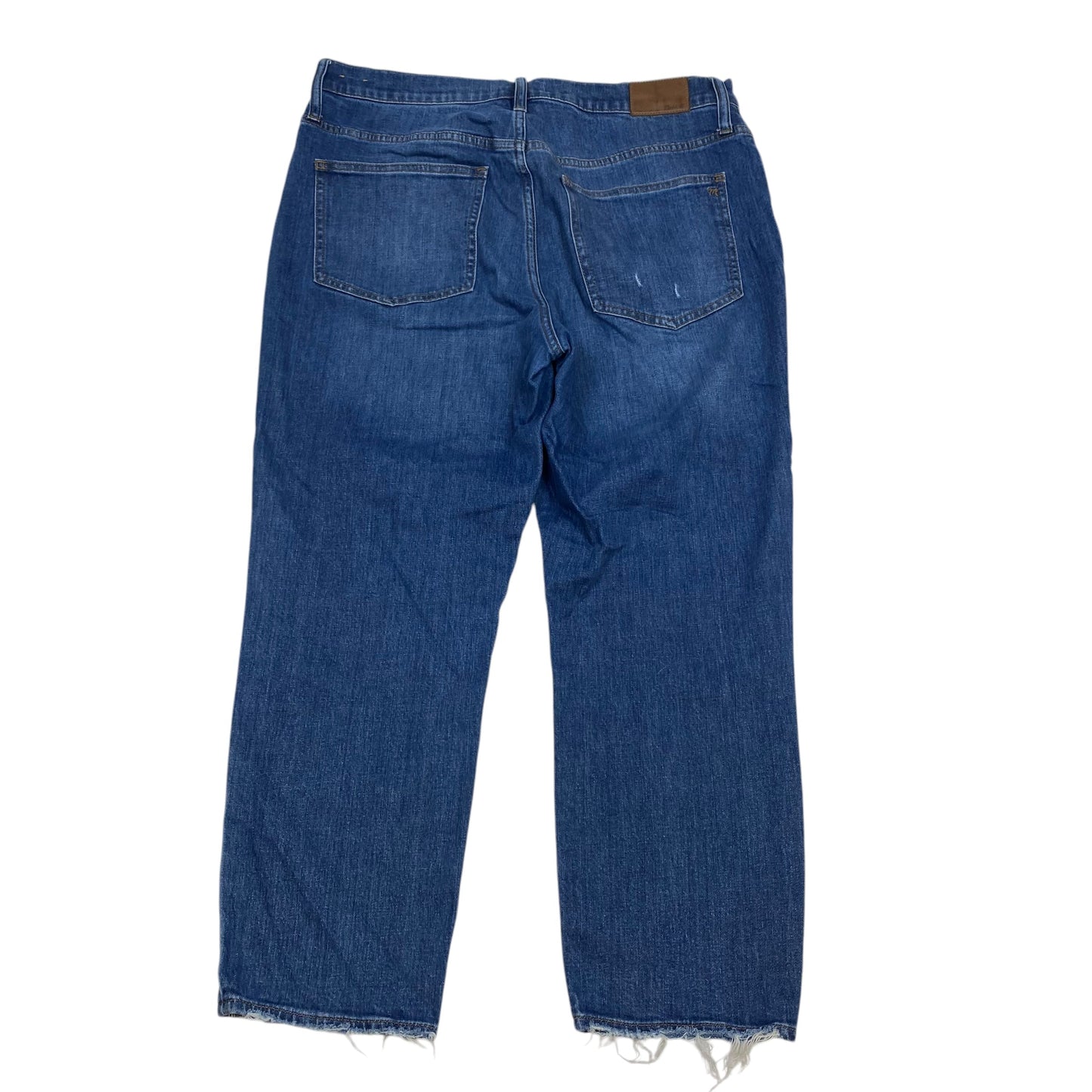 Jeans Cropped By Madewell In Blue Denim, Size: 14