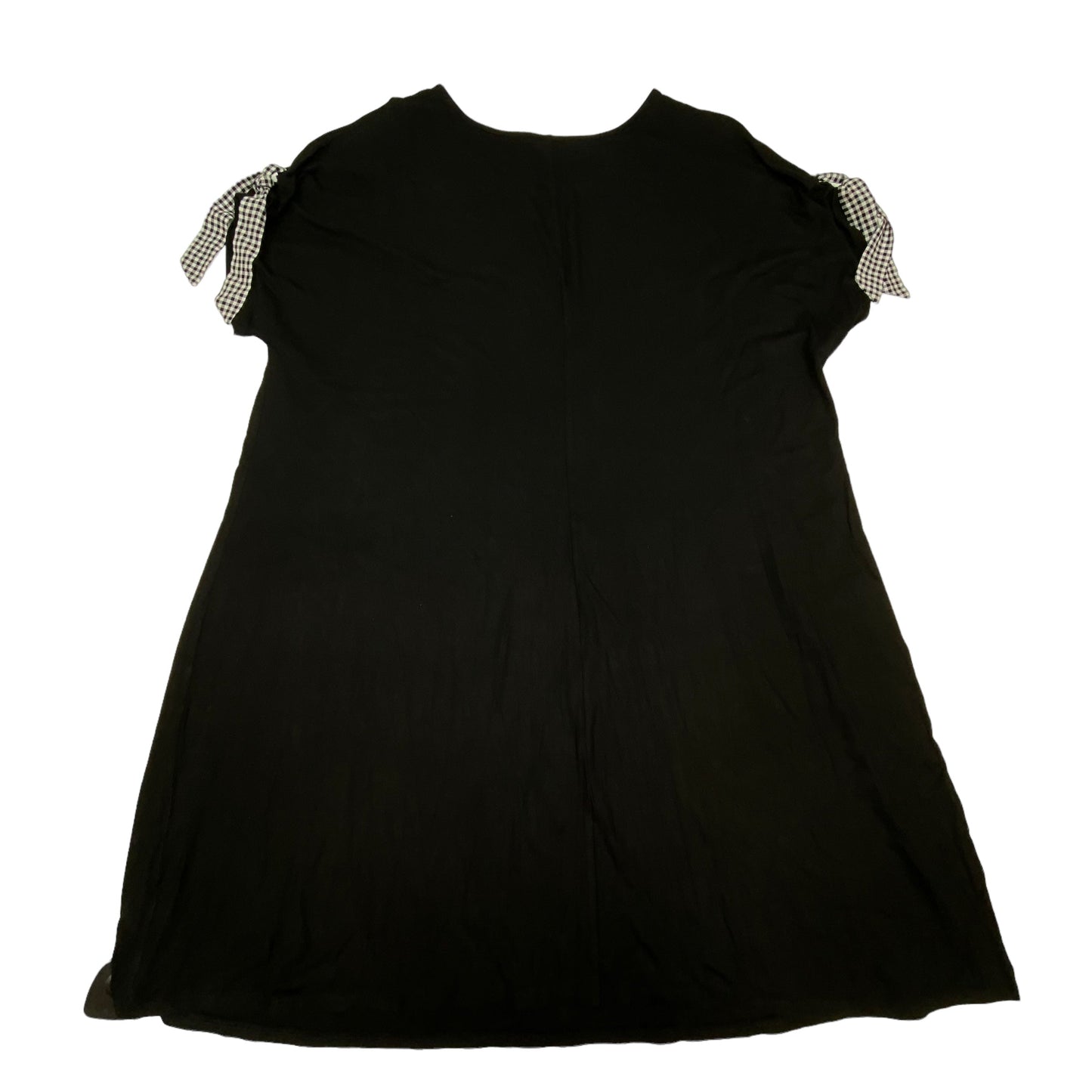 Black Dress Casual Short Luxology, Size 2x