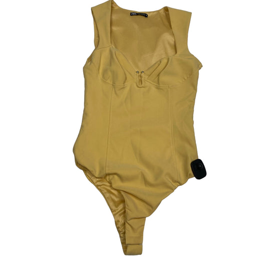 Yellow Bodysuit Zara, Size Xs