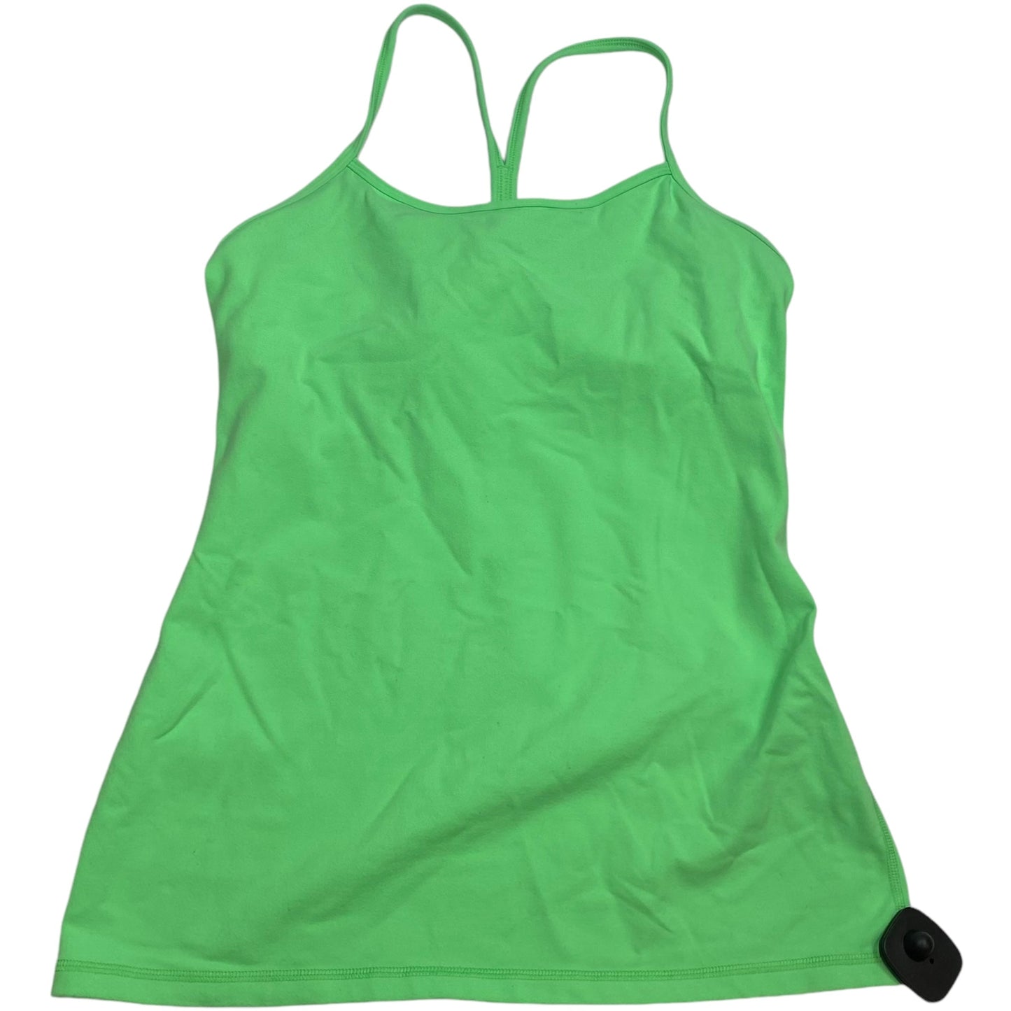 Athletic Tank Top Designer By Lululemon In Green, Size: 8