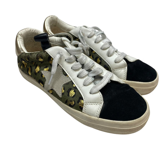 Shoes Sneakers By Mmm In Animal Print, Size: 6.5