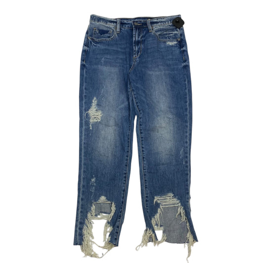 Jeans Cropped By Blanknyc In Blue Denim, Size: 6