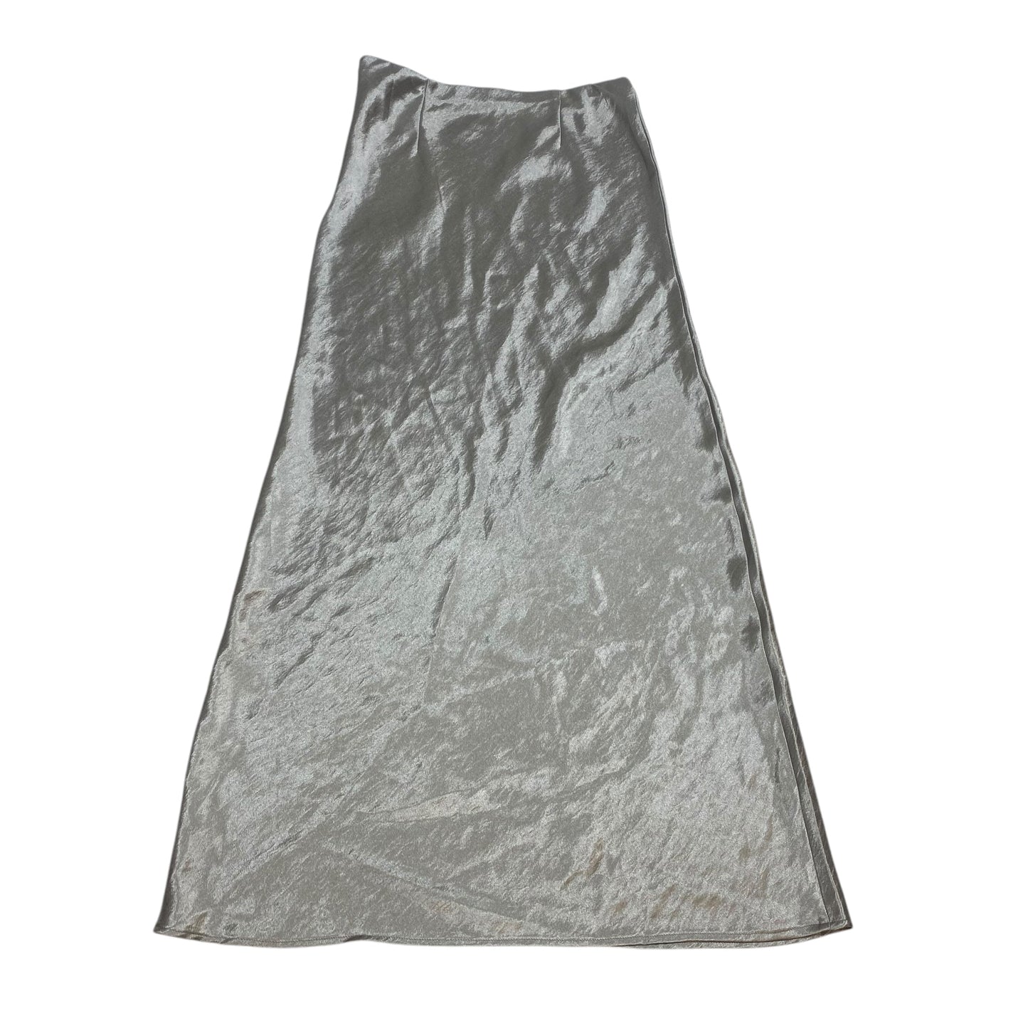 Skirt Maxi By Vestique In Silver, Size: M