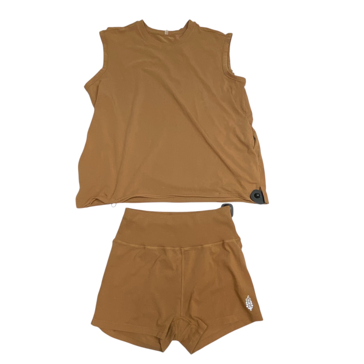 Athletic Shorts 2pc By Free People In Brown, Size: M