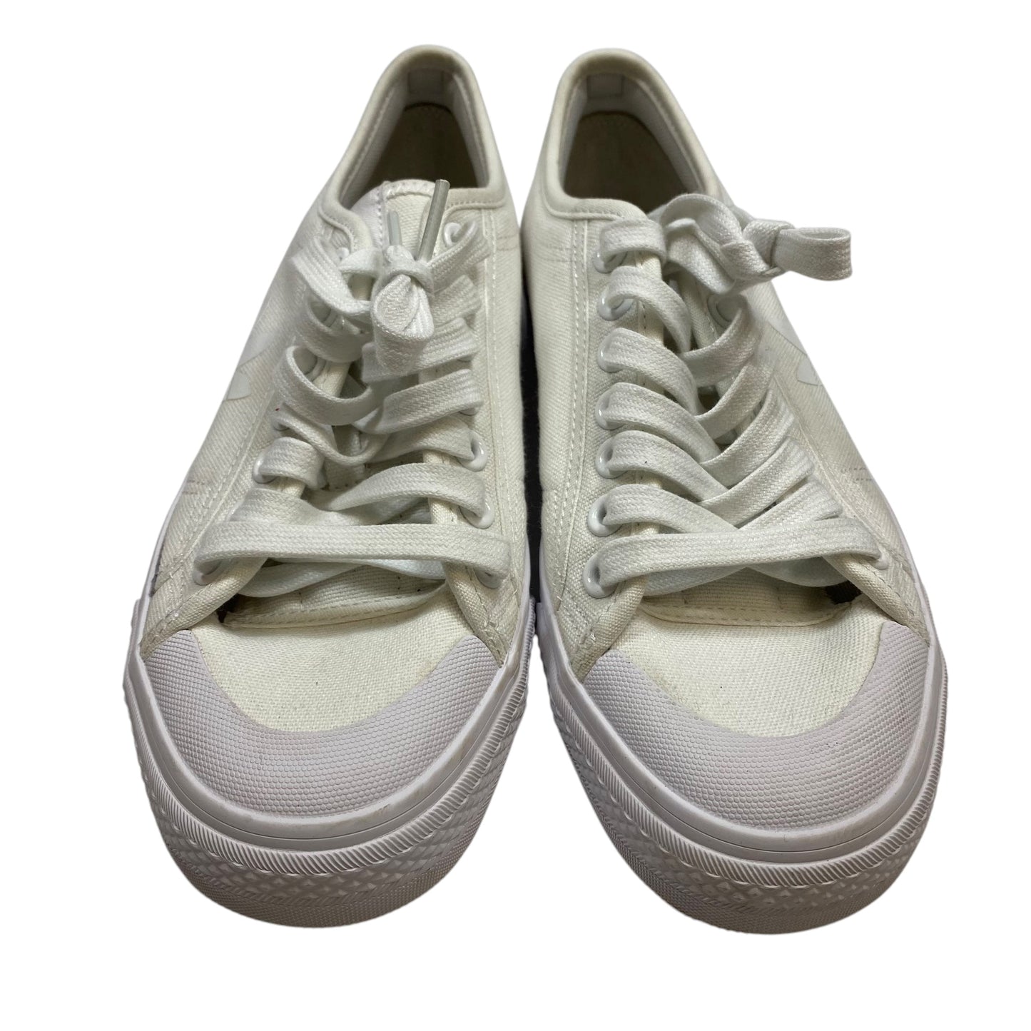 Shoes Sneakers By Adidas In White, Size: 8