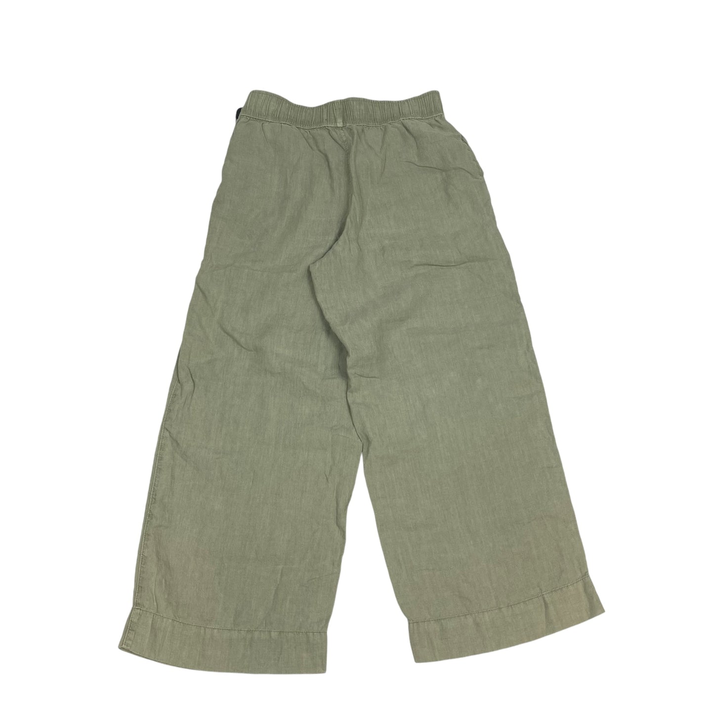 Pants Linen By Tahari By Arthur Levine In Green, Size: S