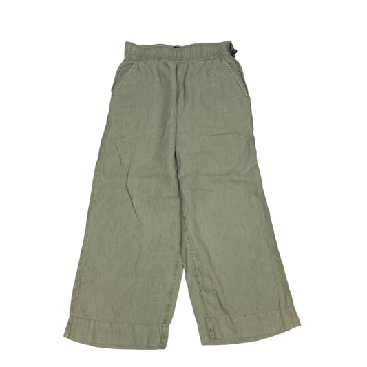 Pants Linen By Tahari By Arthur Levine In Green, Size: S