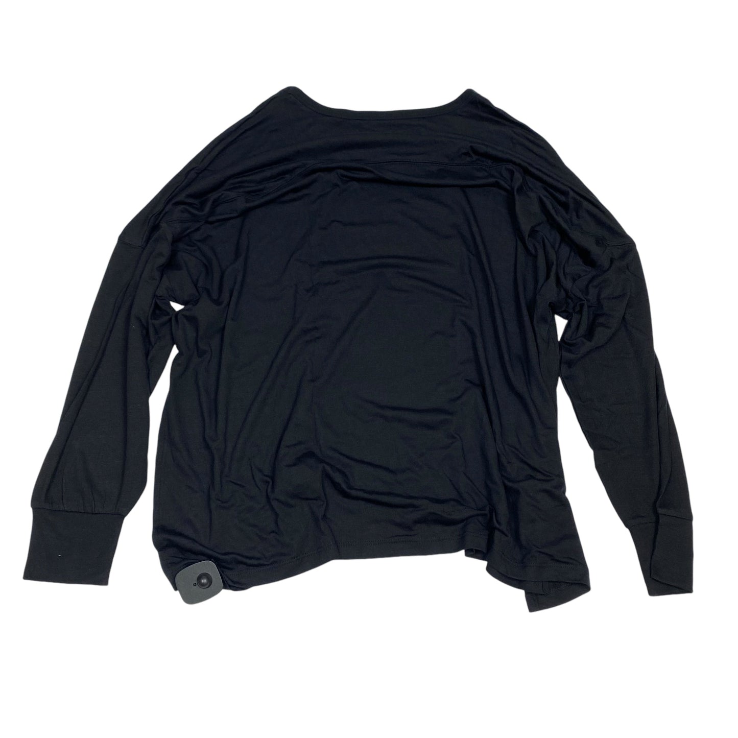 Athletic Top Long Sleeve Crewneck By Old Navy In Black, Size: Xl