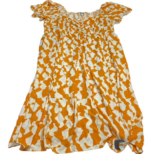 Dress Casual Maxi By Ava & Viv In Orange, Size: 4x