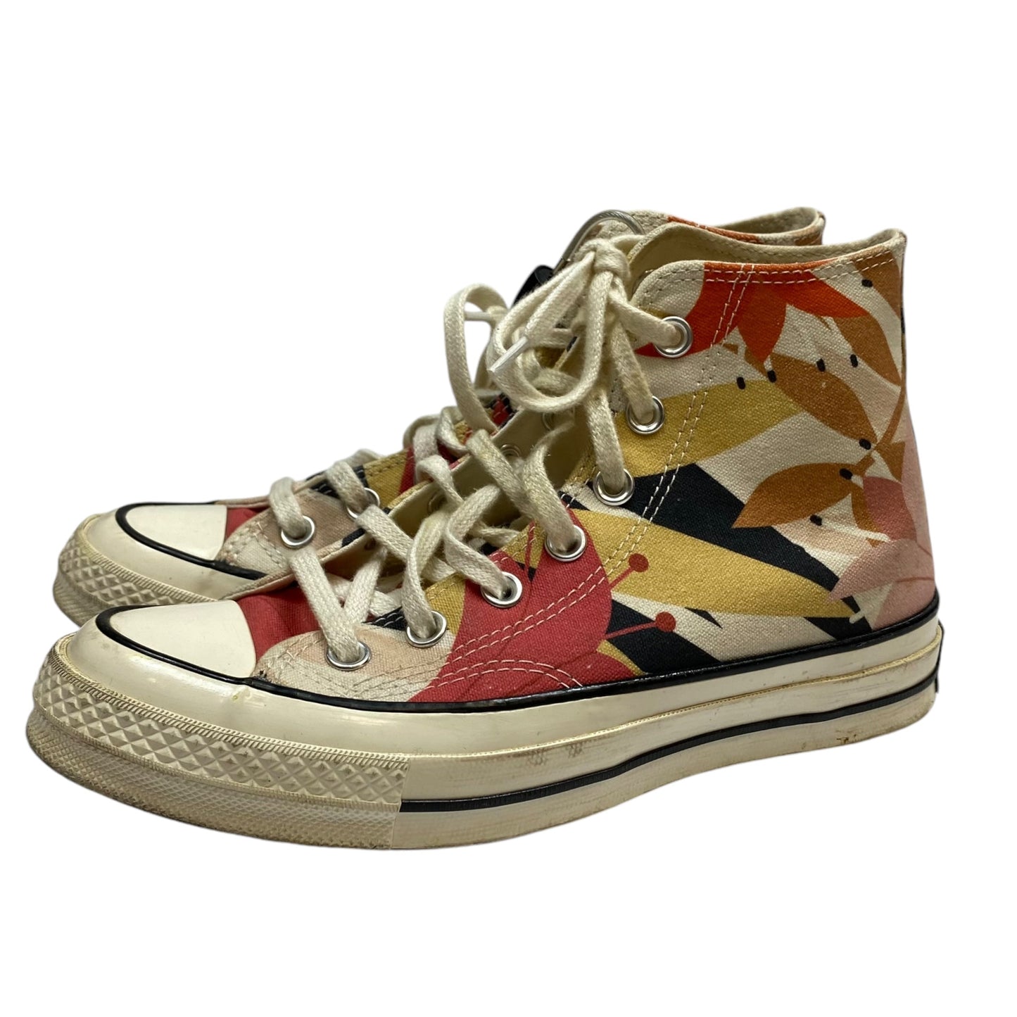 Shoes Sneakers By Converse In Cream & Red, Size: 7