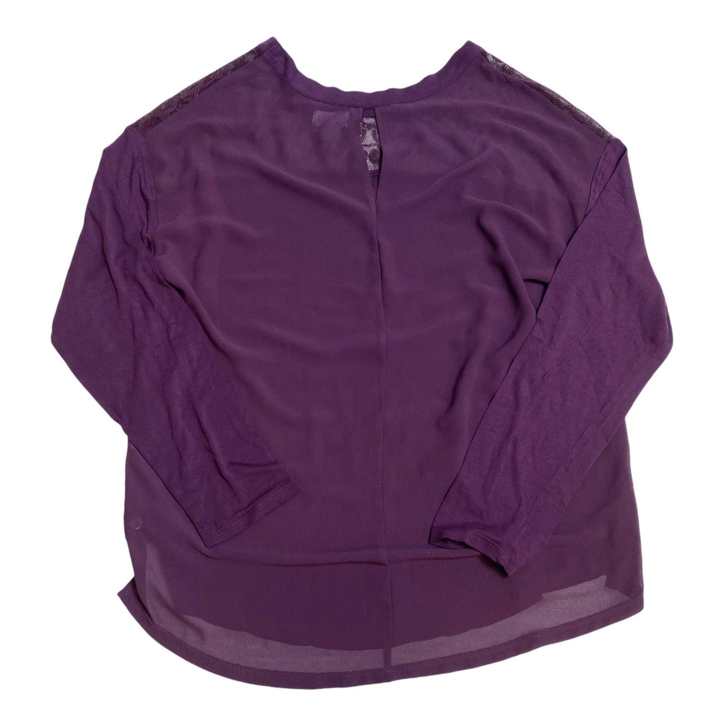 Top Long Sleeve By Old Navy In Purple, Size: L