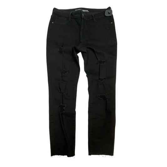 Jeans Skinny By Old Navy In Black Denim, Size: 12