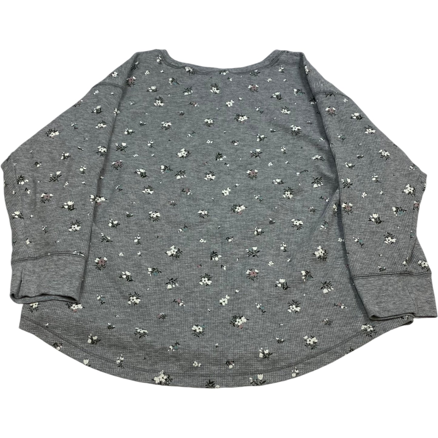 Top 3/4 Sleeve By Old Navy In Grey, Size: M