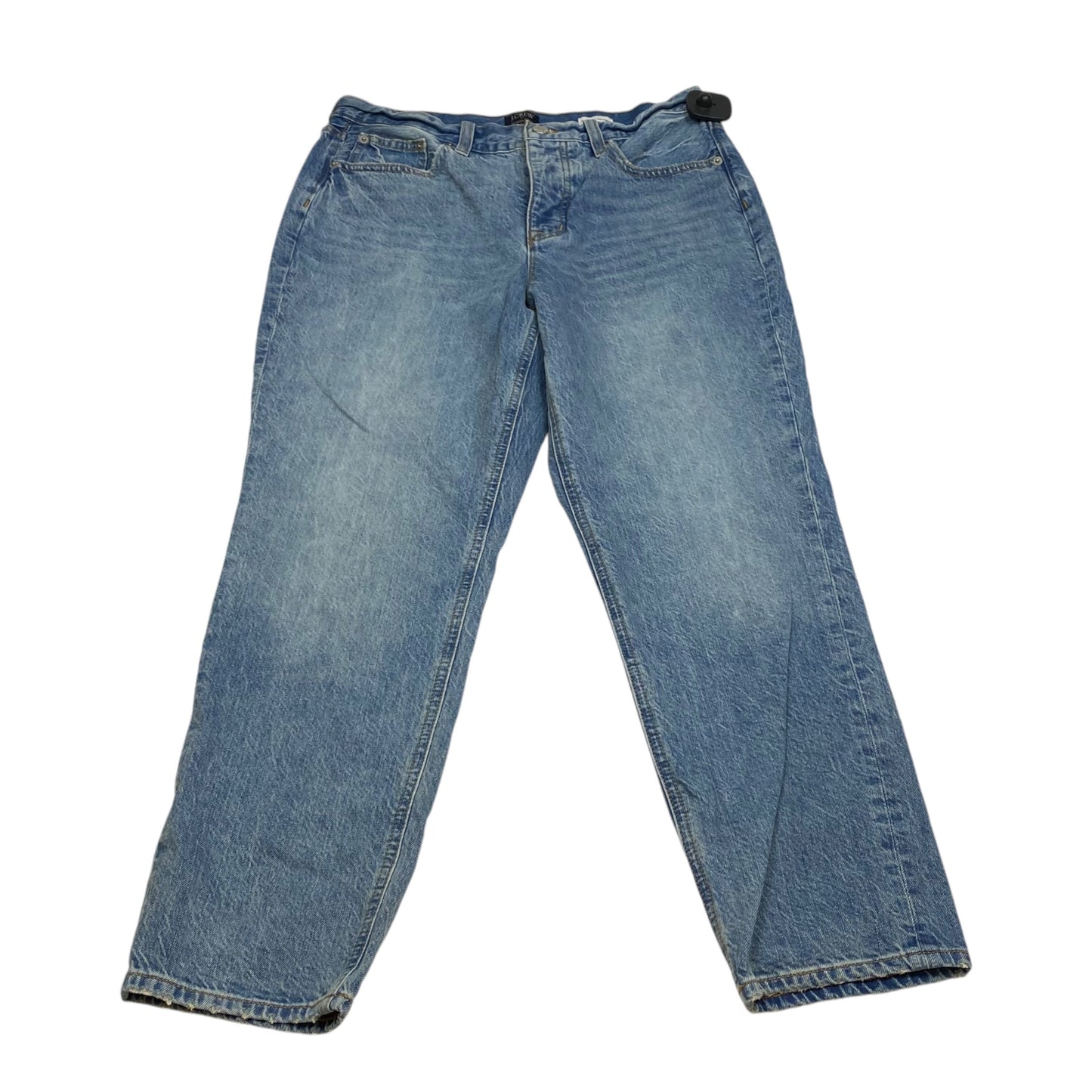 Jeans Straight By J. Crew In Blue Denim, Size: 8