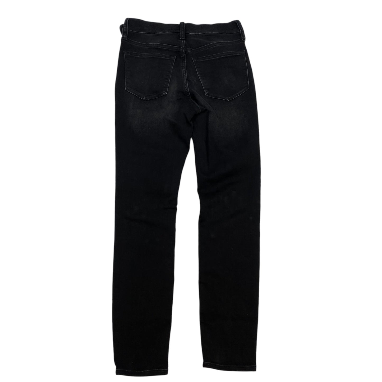 Jeans Skinny By J. Crew In Black Denim, Size: 2