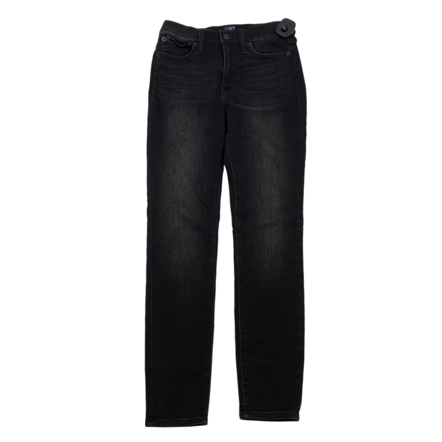 Jeans Skinny By J. Crew In Black Denim, Size: 2