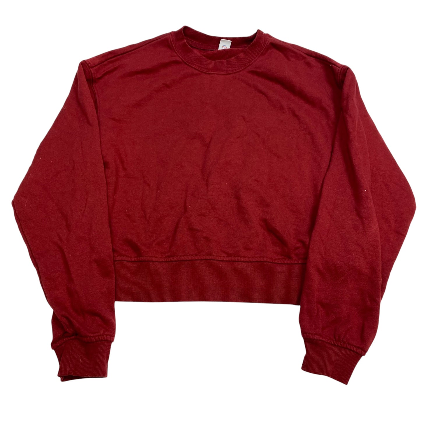 Sweatshirt Crewneck By Old Navy In Red, Size: Xs