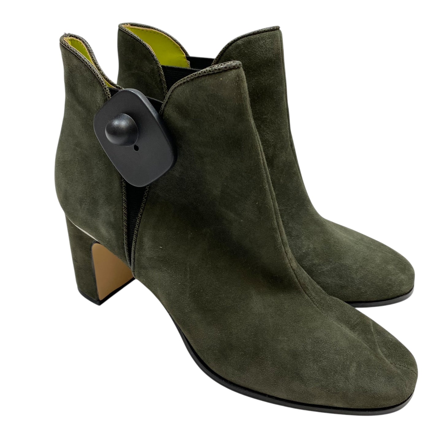 Boots Ankle Heels By White House Black Market In Green, Size: 7.5