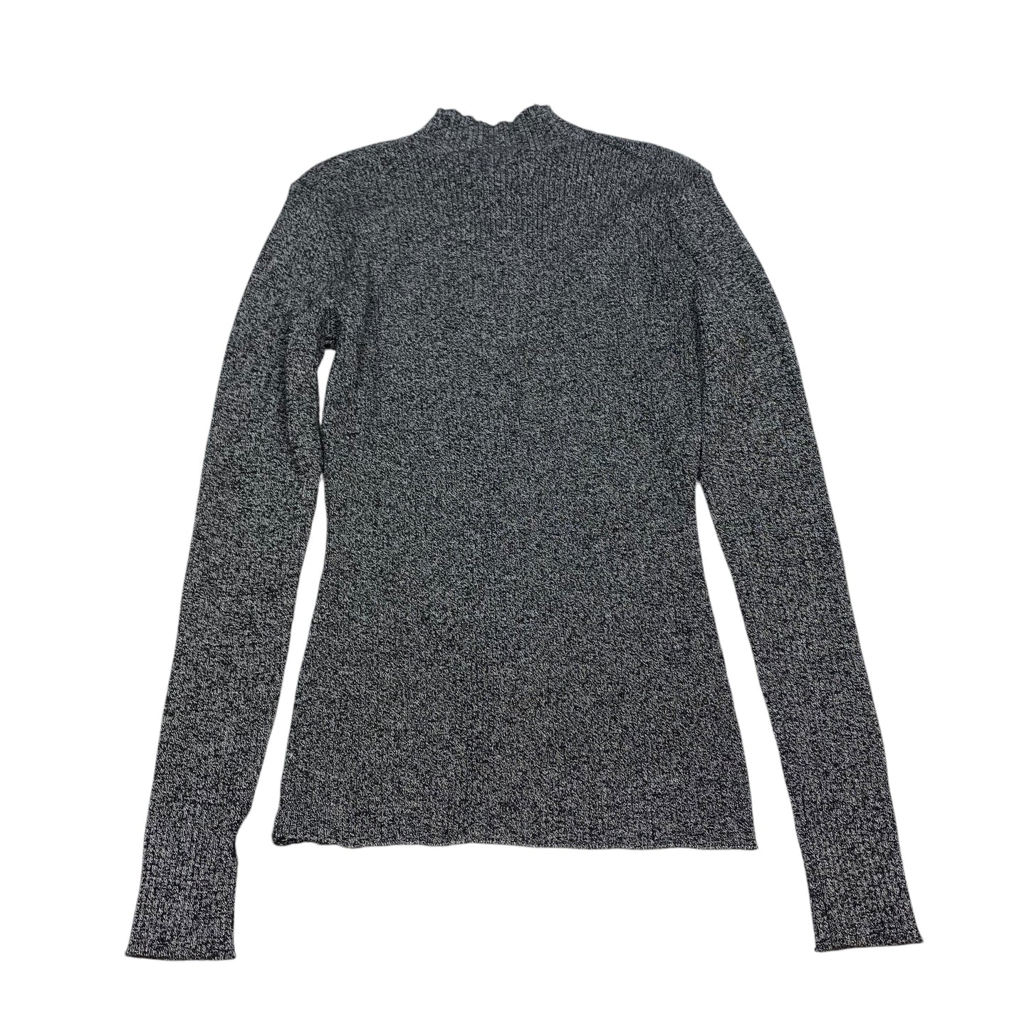 Top Long Sleeve By H&m In Grey, Size: M