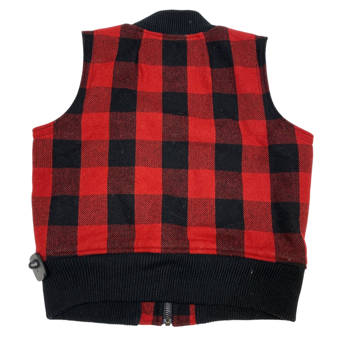 Vest Fleece By Madewell In Black & Red, Size: L