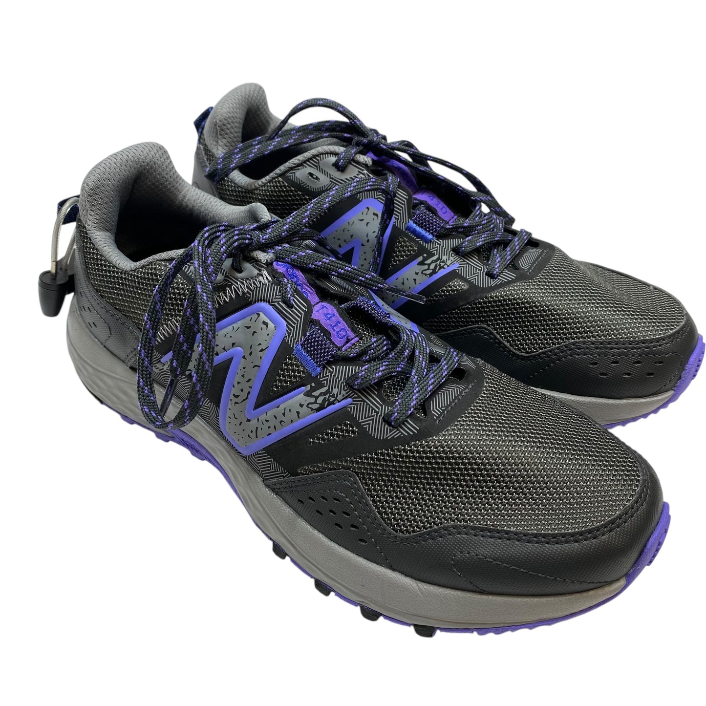 Shoes Athletic By New Balance In Grey & Purple, Size: 10