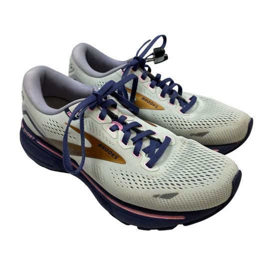 Shoes Athletic By Brooks In Grey & Purple, Size: 8.5