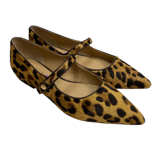 Shoes Flats By Lauren By Ralph Lauren In Animal Print, Size: 8