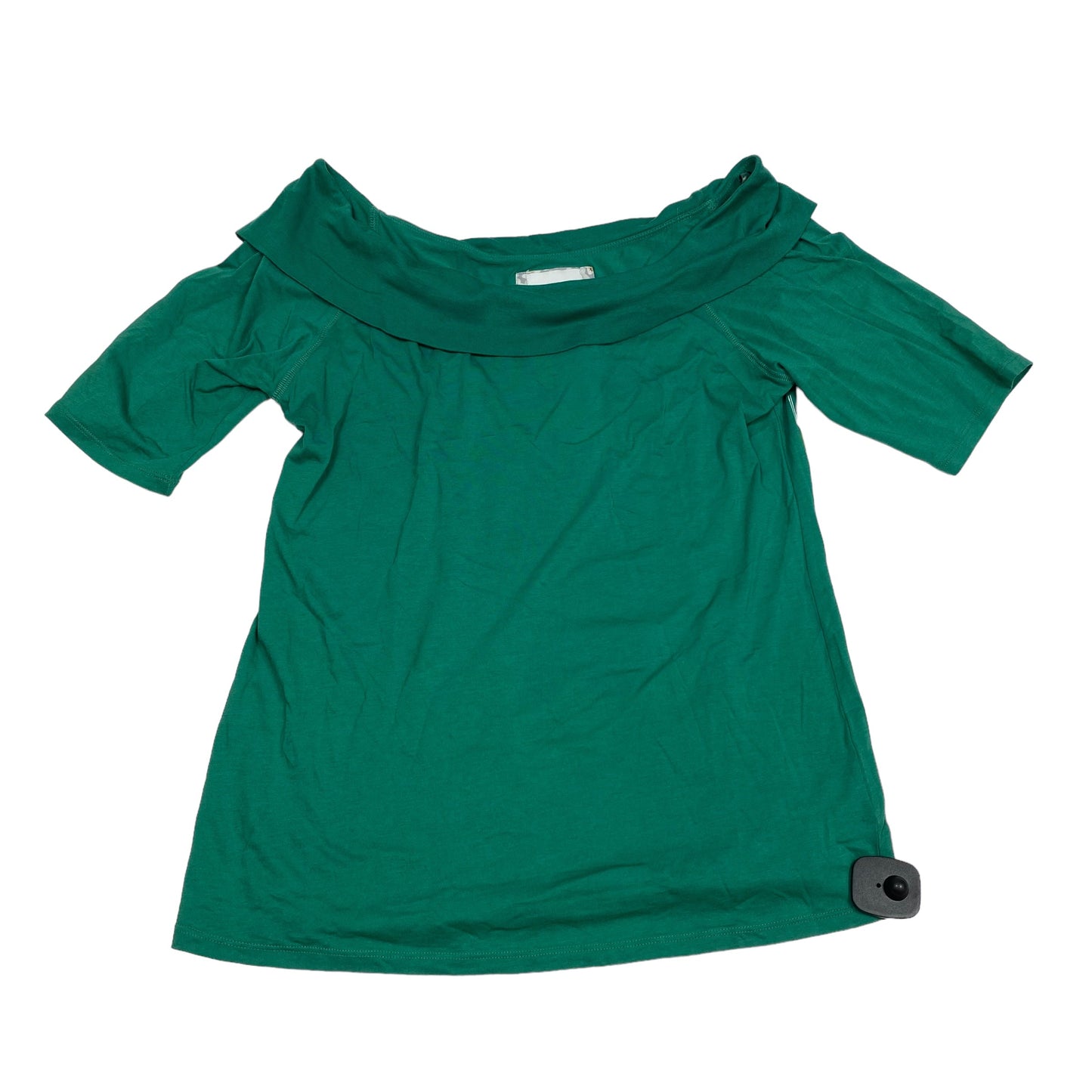 Green Top Short Sleeve Anthropologie, Size Xl