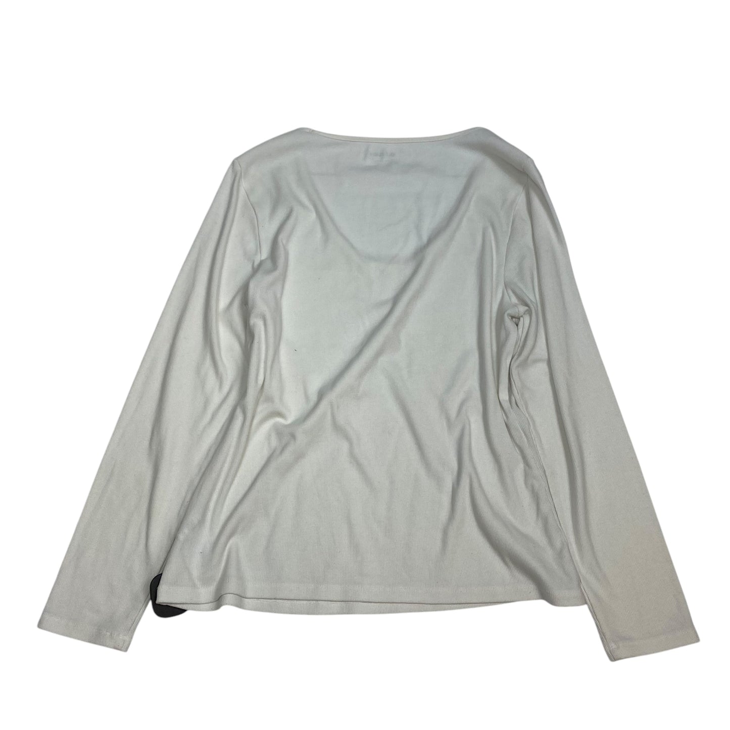 Top Long Sleeve Basic By Old Navy In Cream, Size: Xl