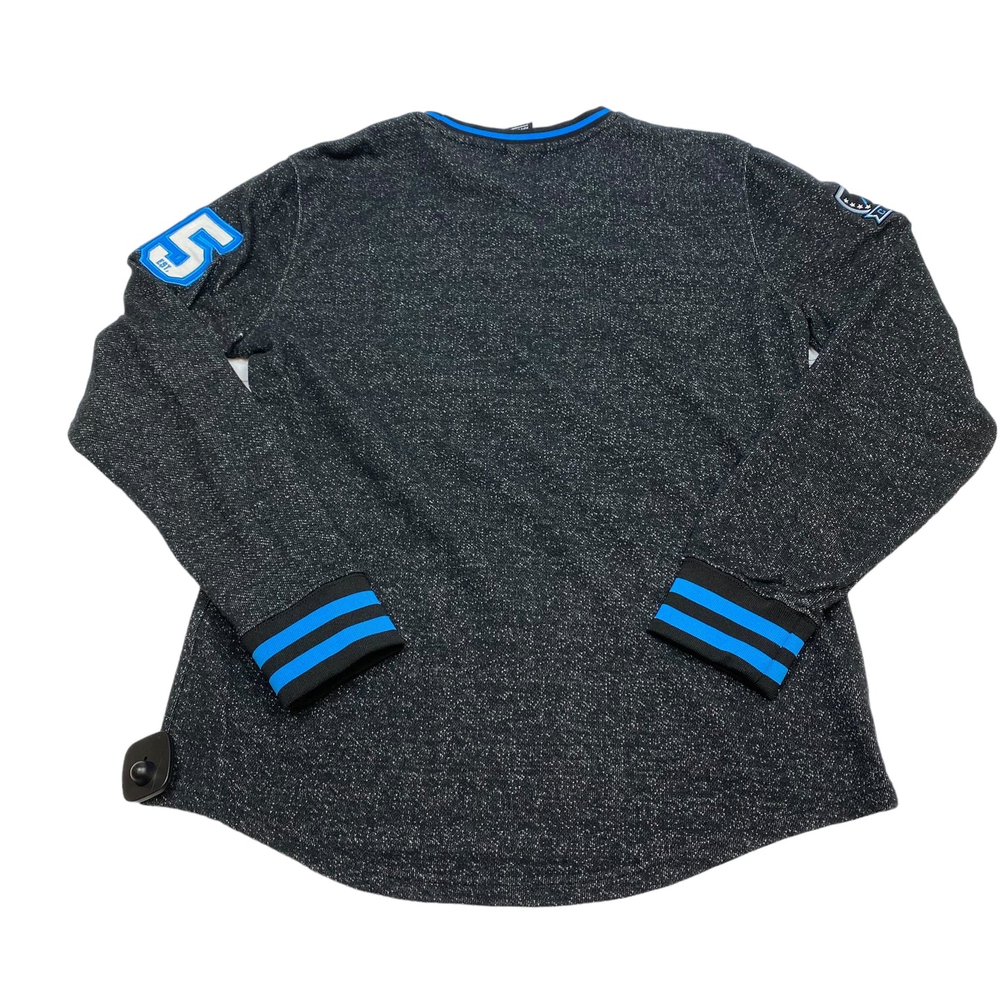 Athletic Sweatshirt Crewneck By Nfl In Black, Size: M