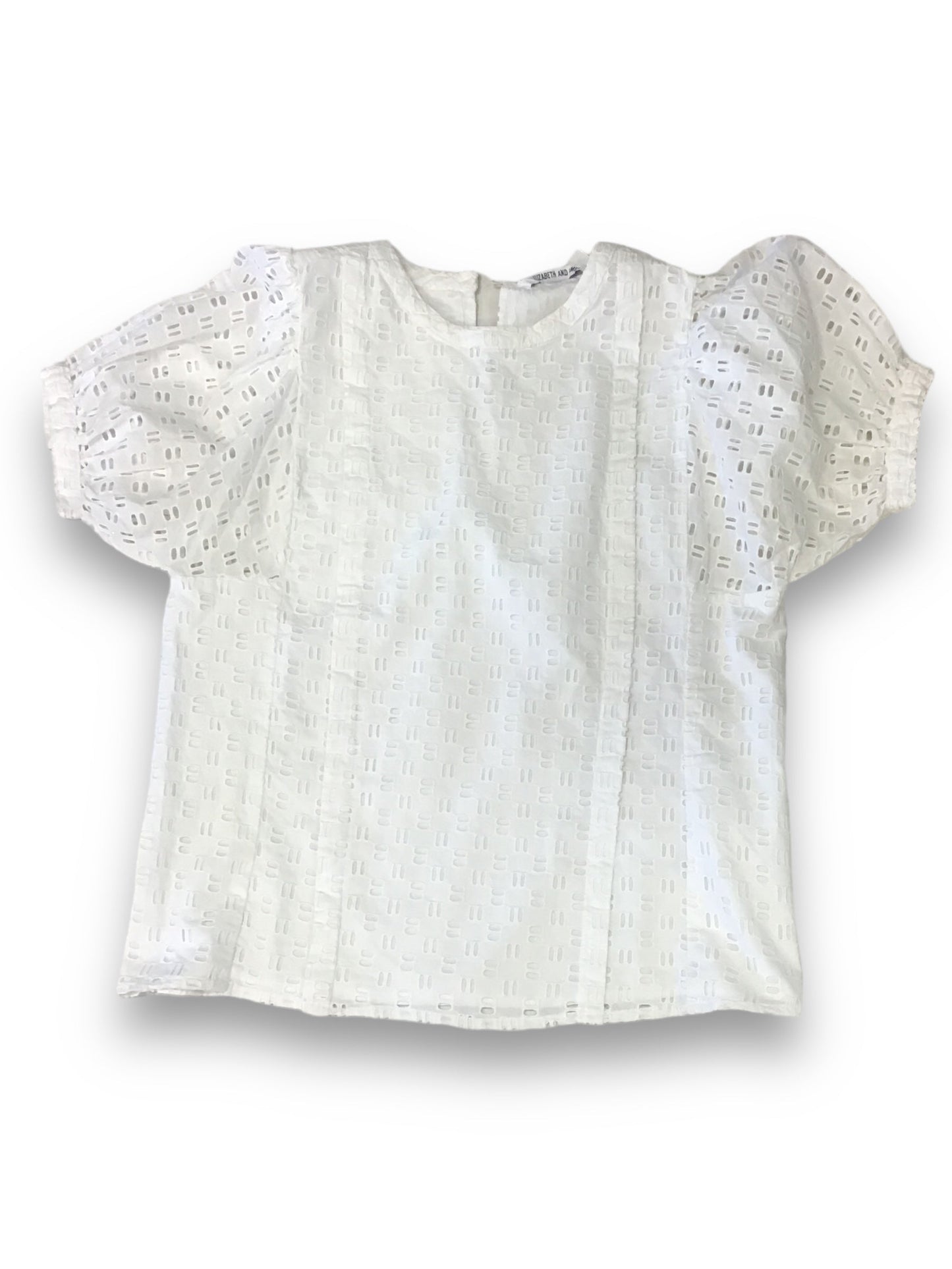 White Top Short Sleeve Elizabeth And James, Size S