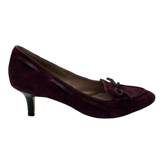 Shoes Heels Kitten By Franco Sarto In Purple, Size:7.5