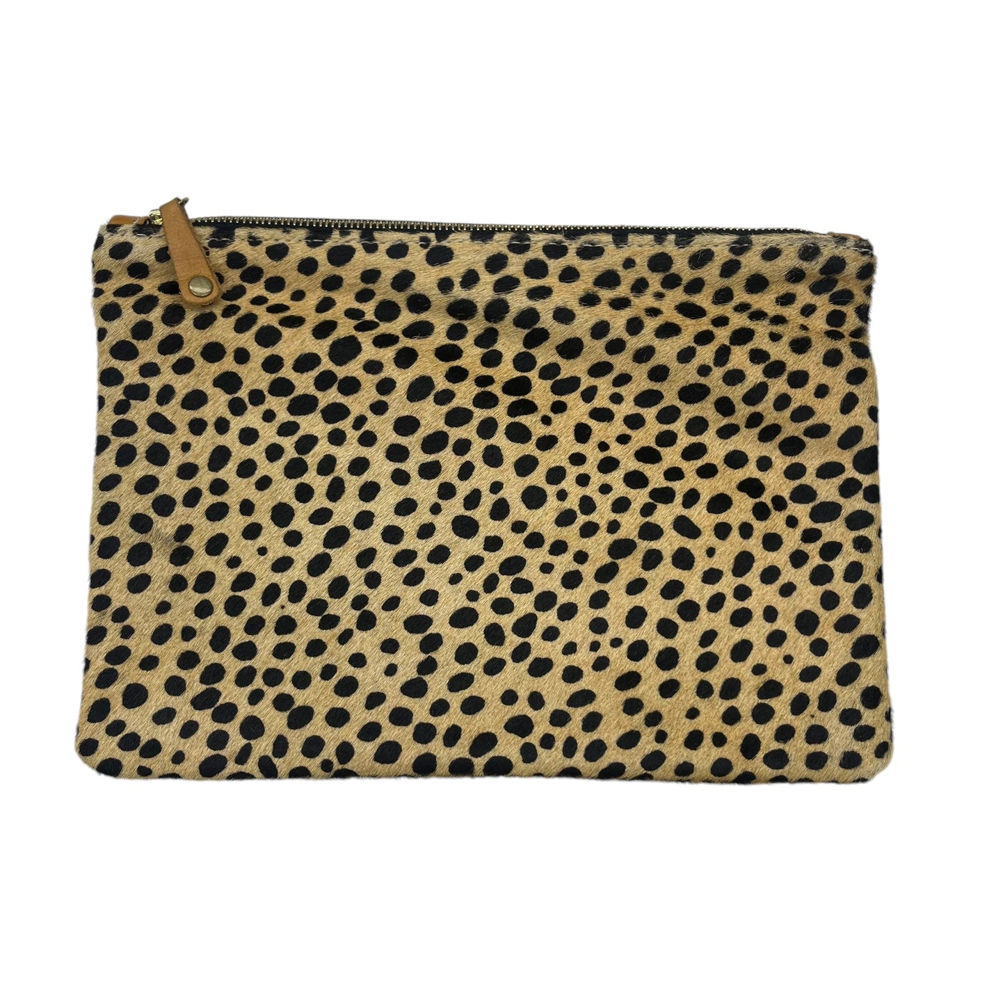 Clutch By Clothes Mentor In Animal Print, Size:Large