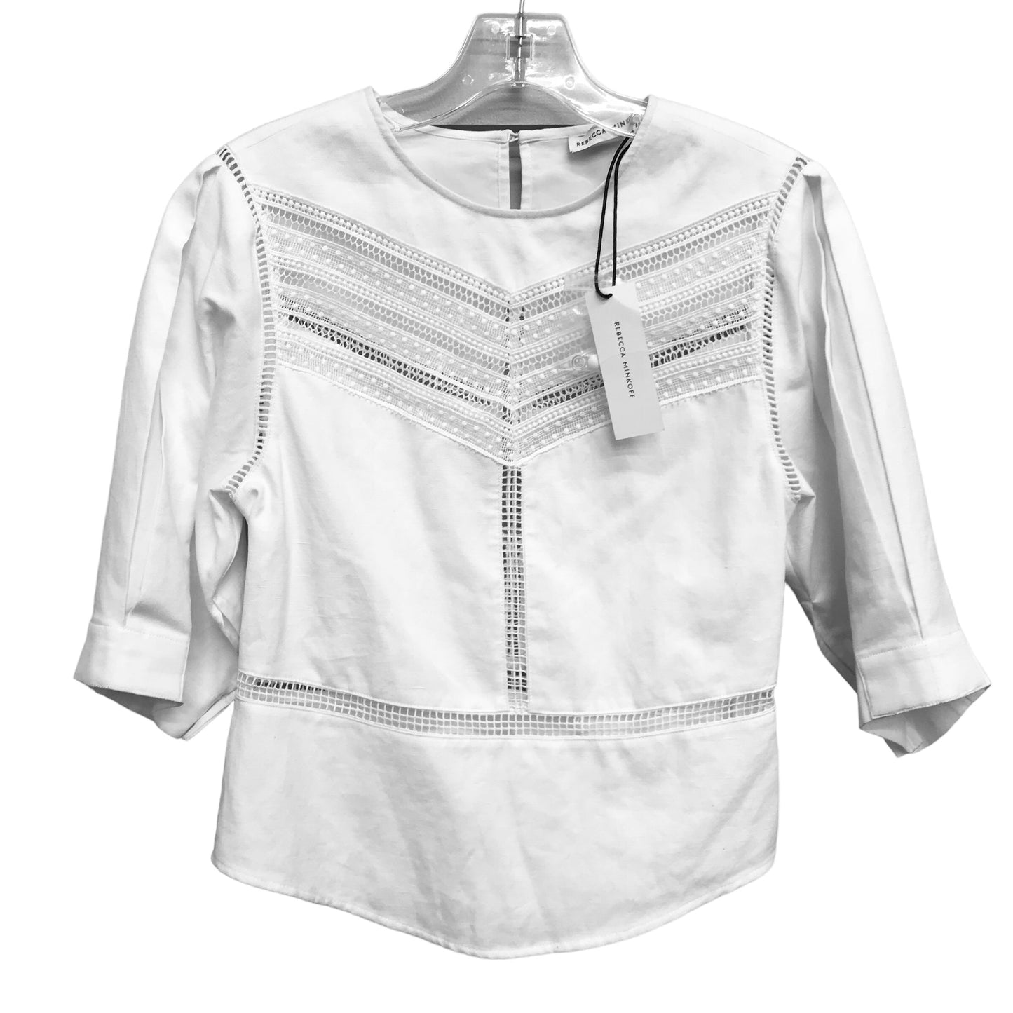 Top Ls Designer By Rebecca Minkoff In Ivory, Size:S