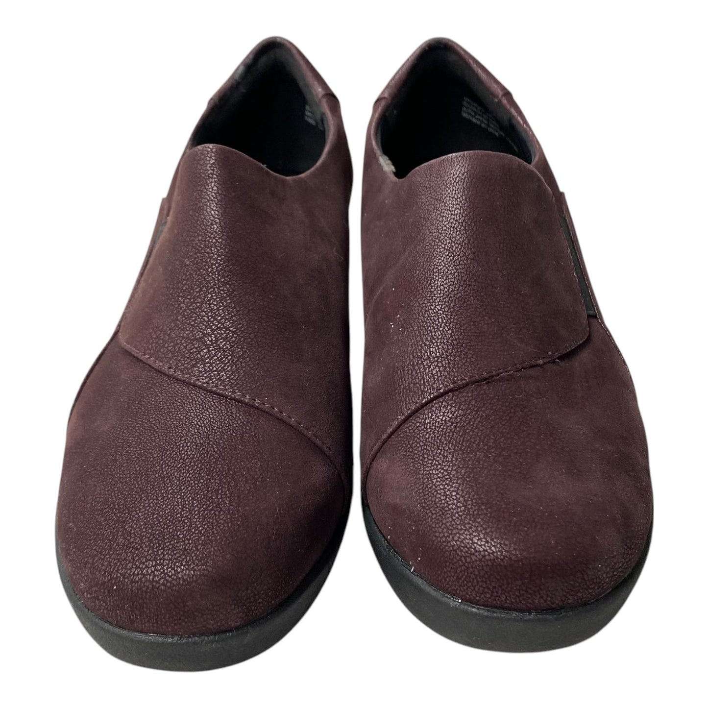 Shoes Flats By Easy Spirit In Maroon, Size:8