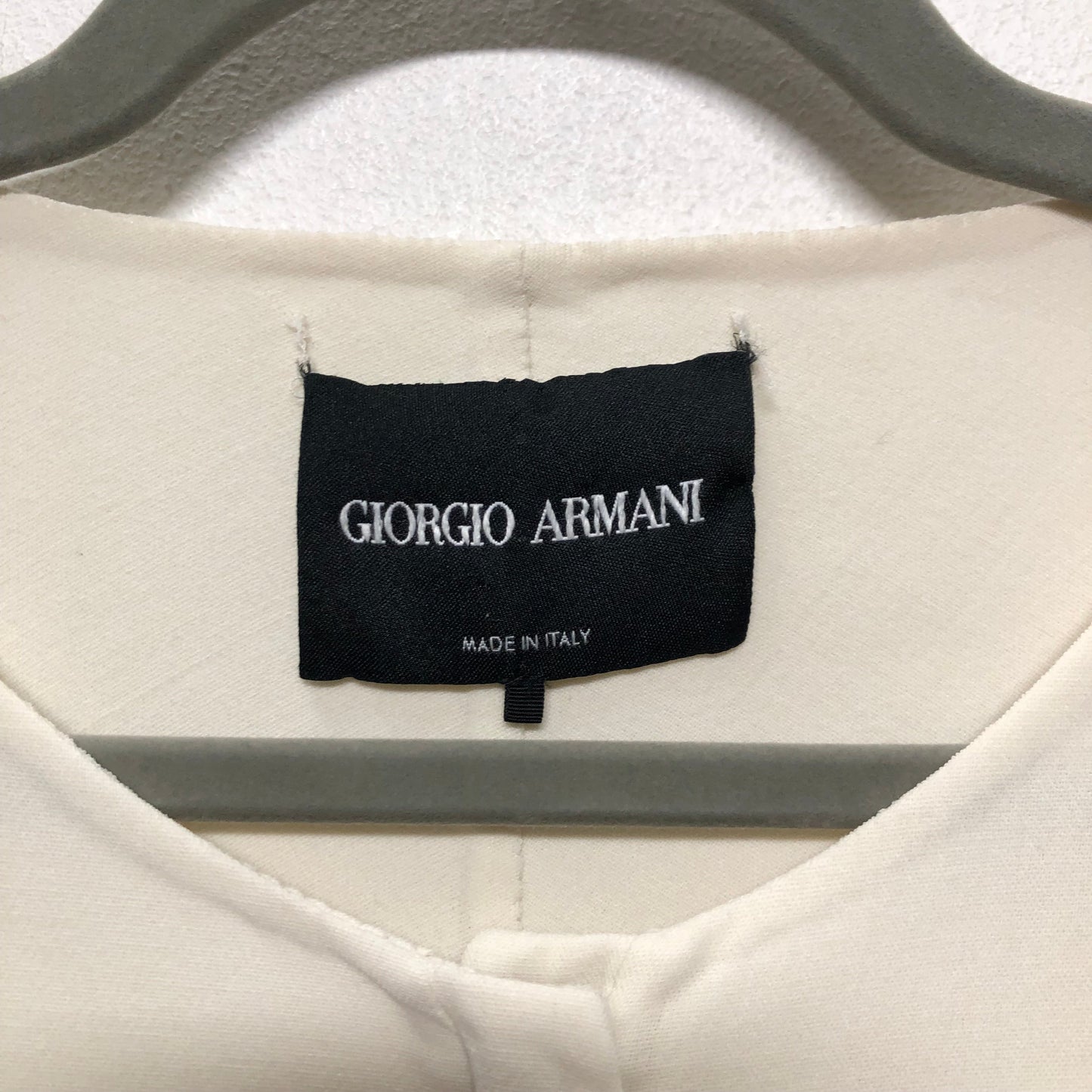 Blazer Luxury Designer By Giorgio Armani  Size: 10