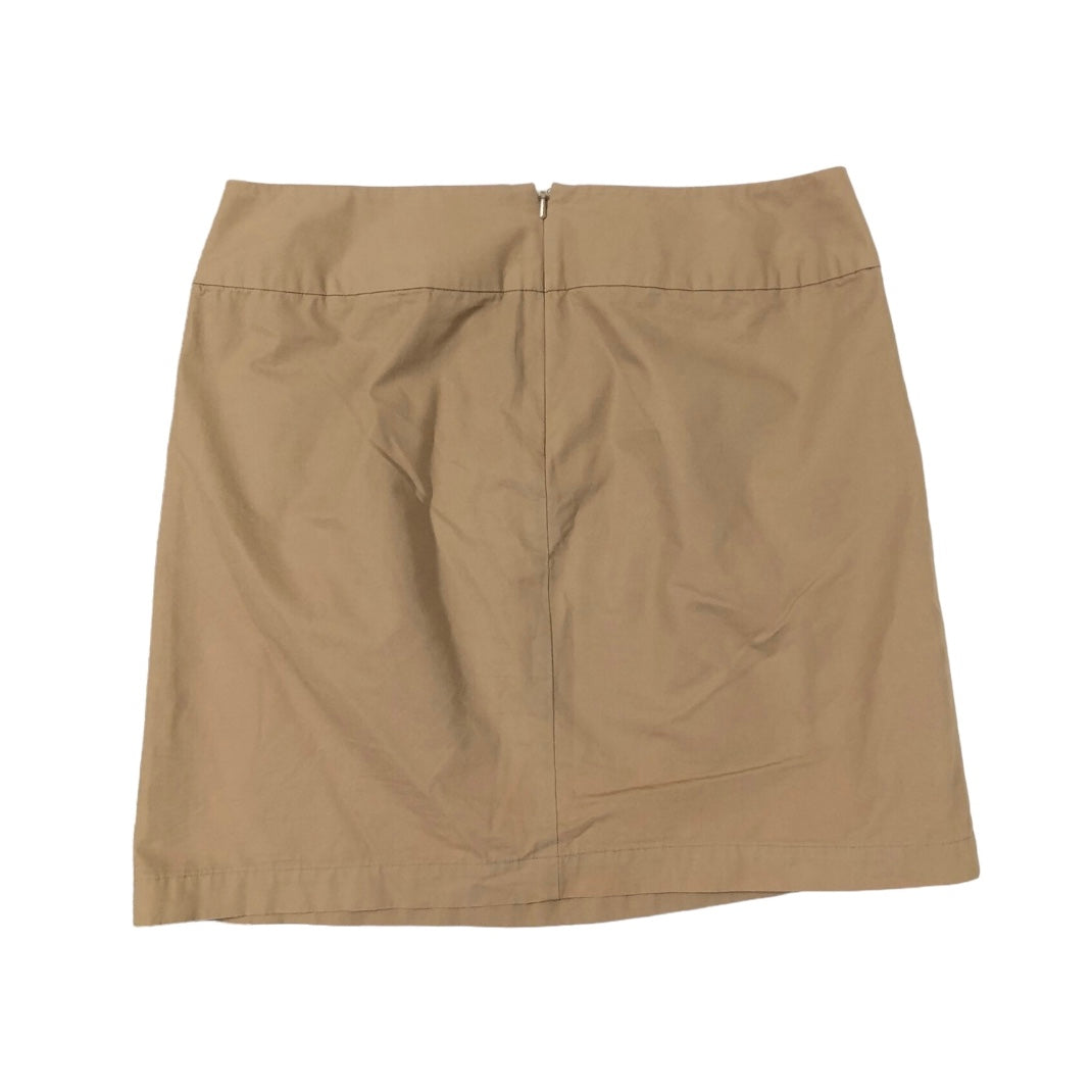 Tan Skirt Mini & Short Gianni Bini, Size 6