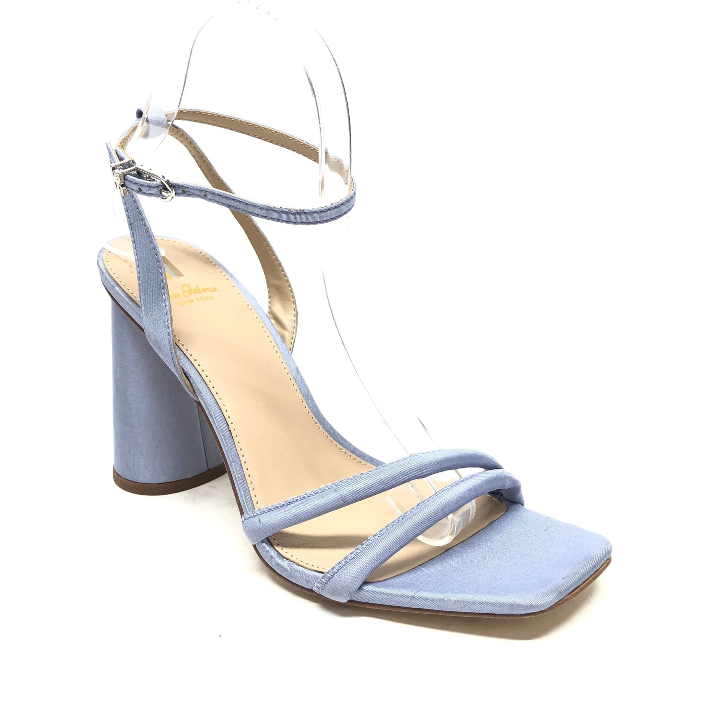 Sandals Heels Block By Sam Edelman In Blue, Size: 8