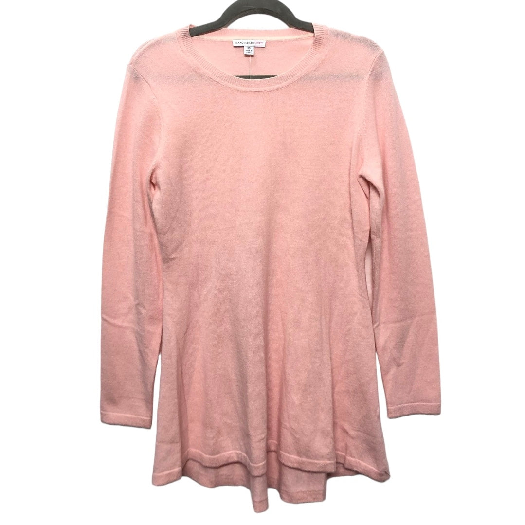 Sweater By Isaac Mizrahi Live Qvc In Pink, Size: Xs