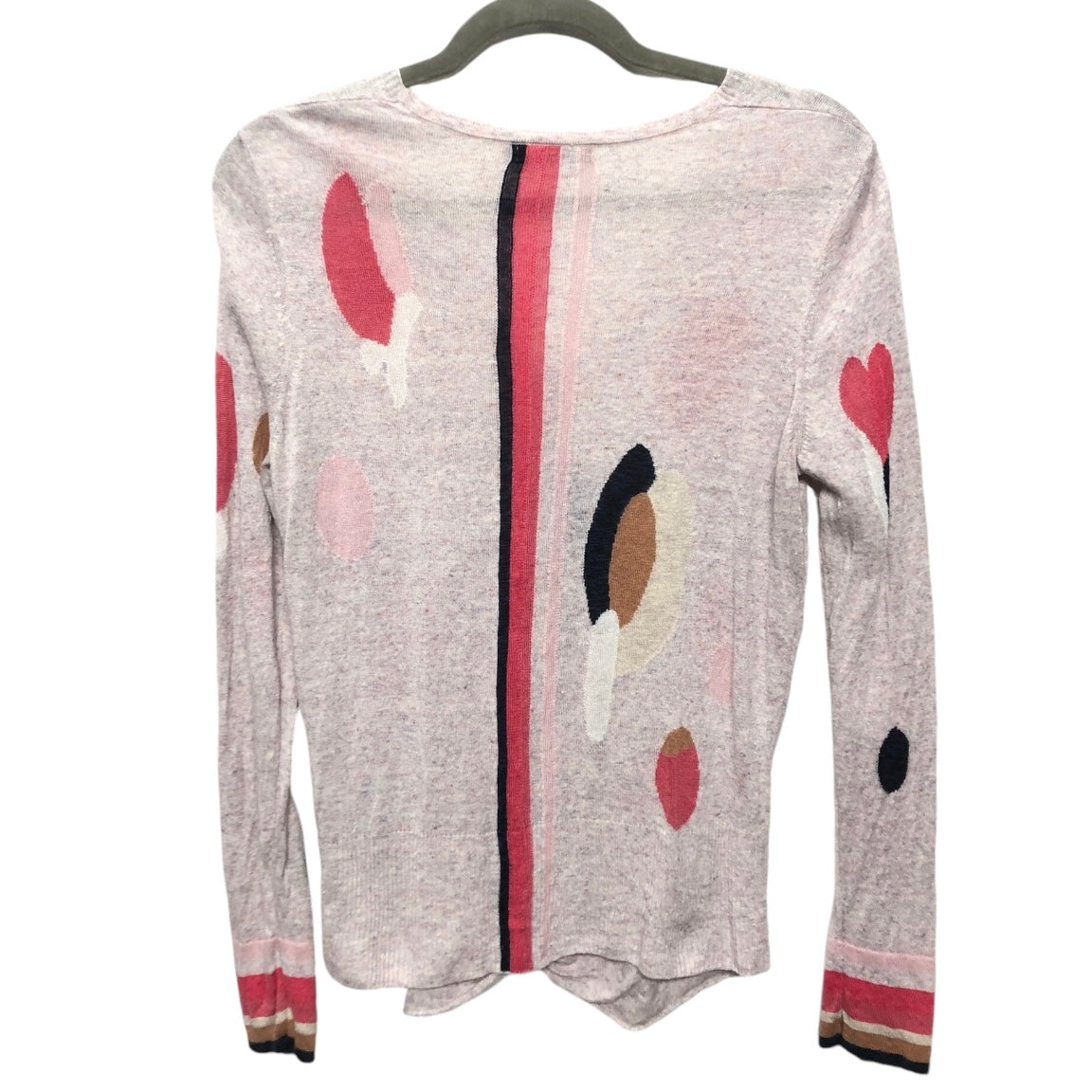 Top Long Sleeve By Nic + Zoe In Pink, Size: S