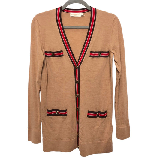 Cardigan Designer By Tory Burch In Brown, Size: Xs