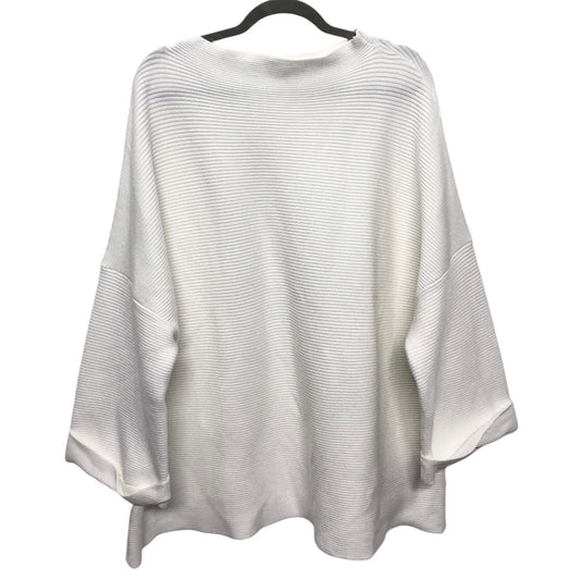 Top 3/4 Sleeve By White Birch In White, Size: 1x