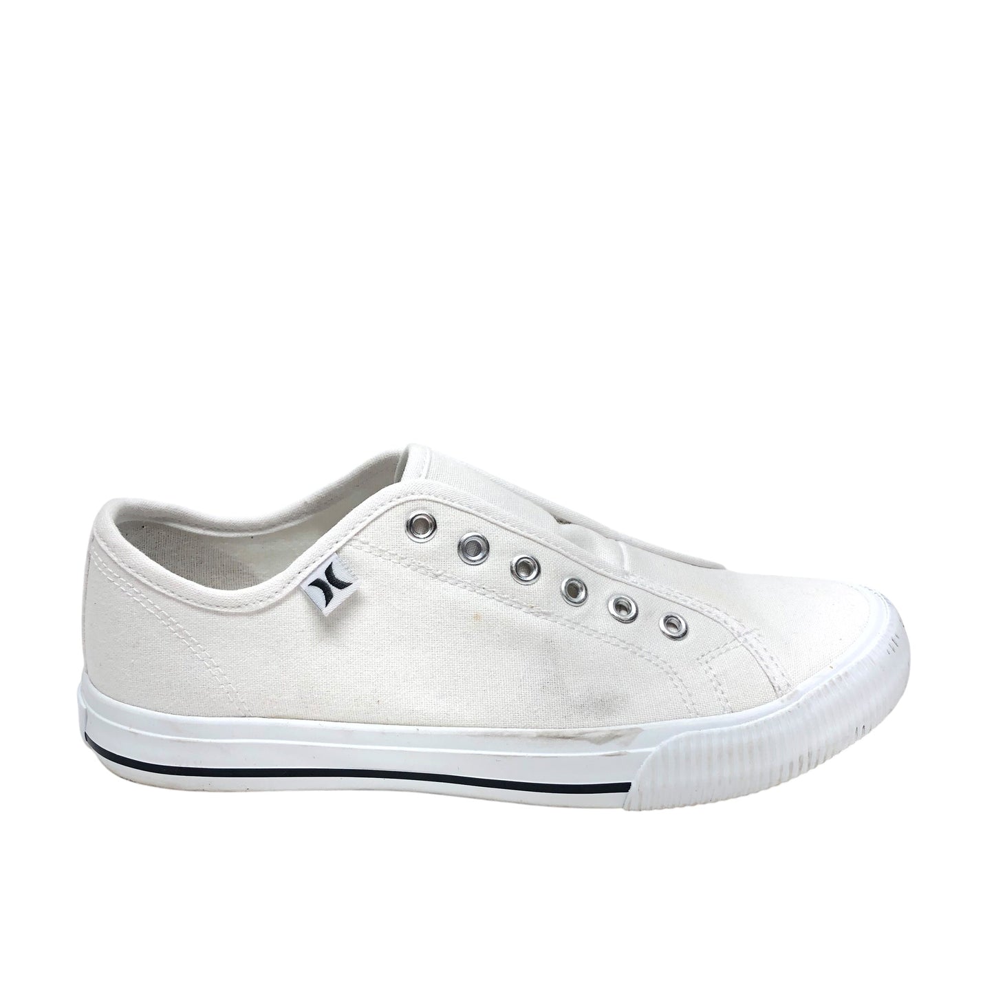 Shoes Sneakers By Clothes Mentor In White, Size: 6.5