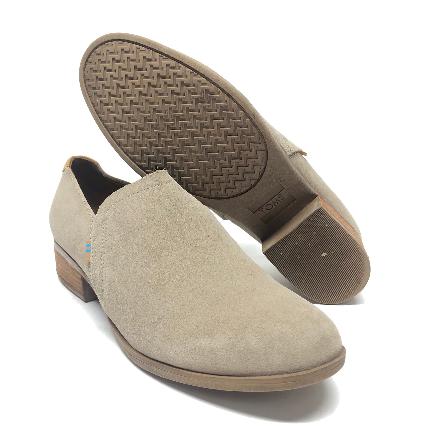 Boots Ankle Heels By Toms In Taupe, Size: 11