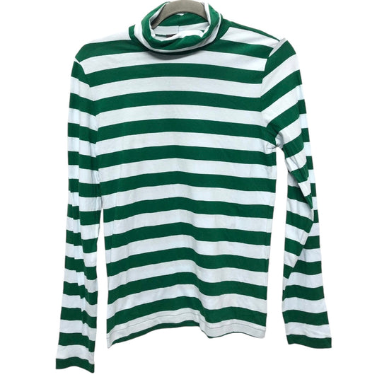 Top Long Sleeve Basic By J. Crew In Green, Size: S